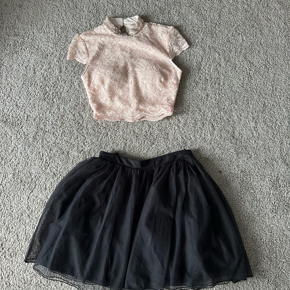Macys Two-Piece Homecoming Dress